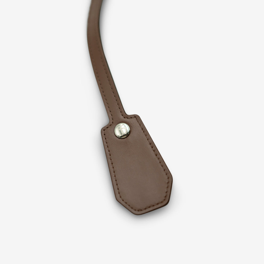 Leather Charm - Chocolate
