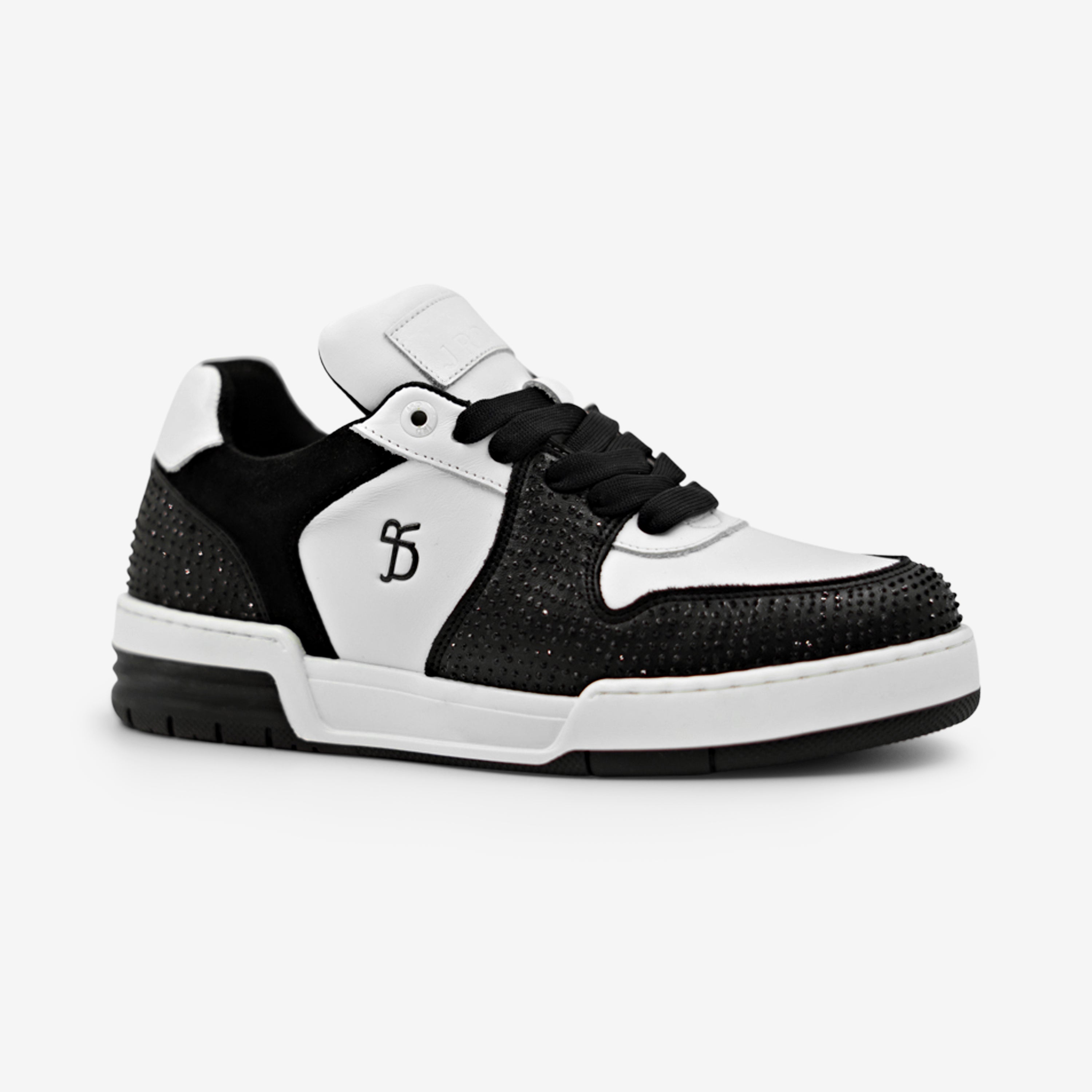 D98 Embellished - Black/White
