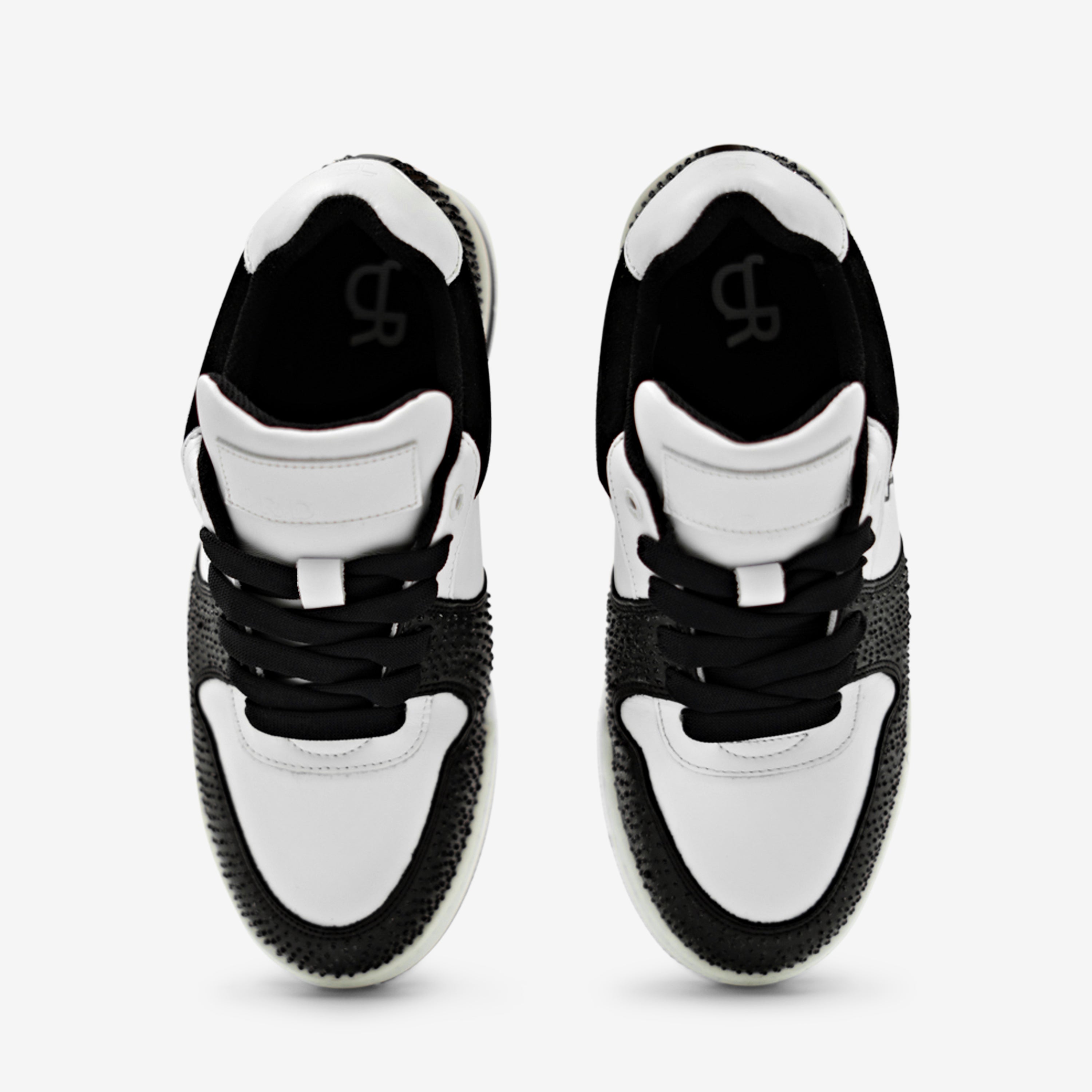 D98 Embellished - Black/White