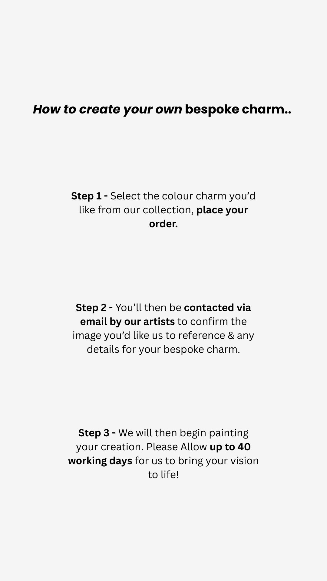 Pet Leather Charm - Black