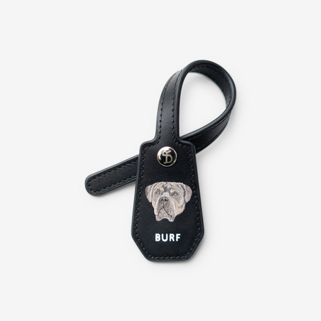 Pet Name Leather Charm