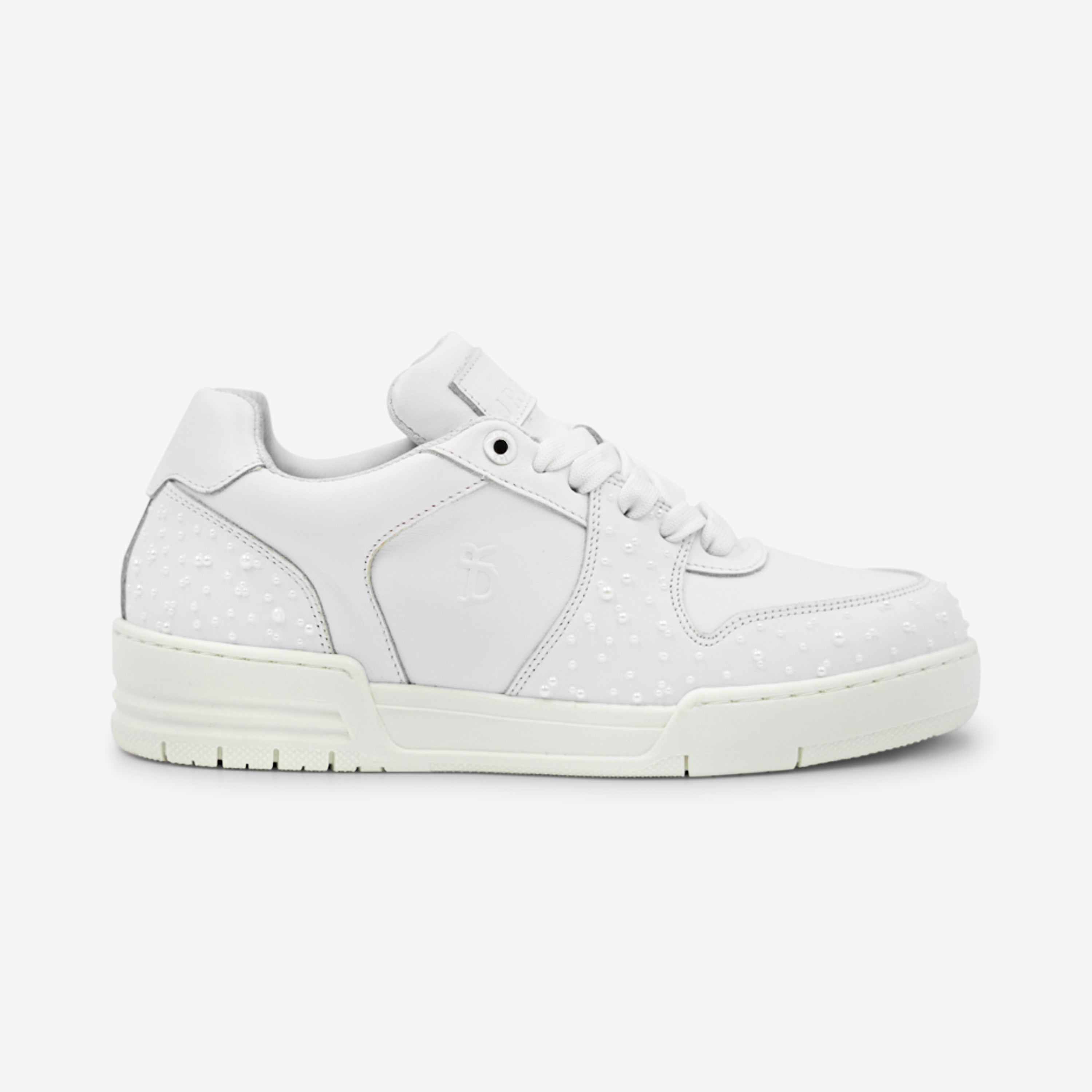 D98 Embellished - White Pearl