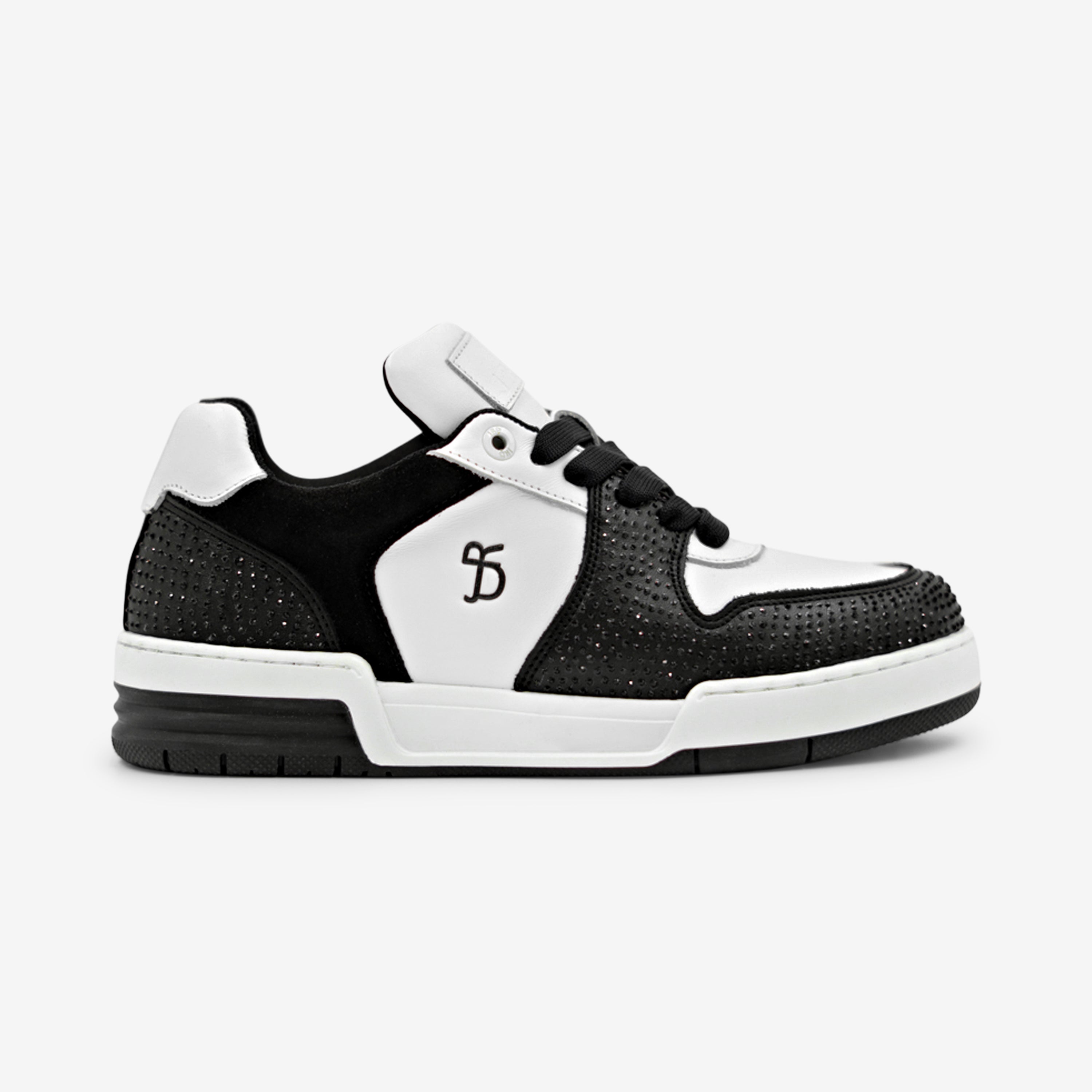 D98 Embellished - Black/White