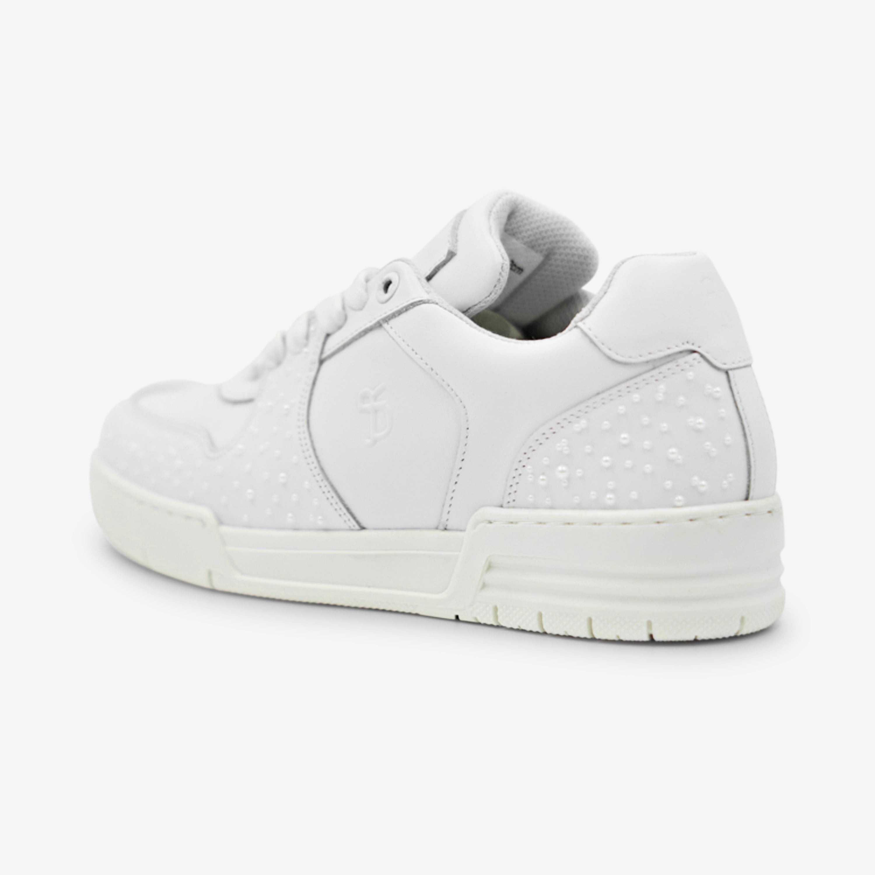 D98 Embellished - White Pearl